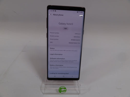 AT&T Samsung Galaxy Note 9 128GB SM-N960U Flamingo Pink