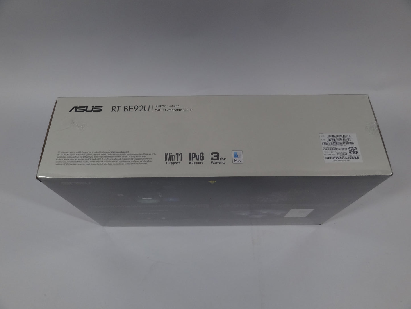 New ASUS BE9700 Tri Band RT-BE92U WiFi 7 Extendible Router