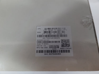 New ASUS BE9700 Tri Band RT-BE92U WiFi 7 Extendible Router