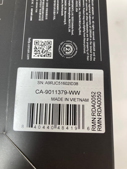 New Corsair VOID Wireless V2 Gaming Headset Black CA-9011379-WW