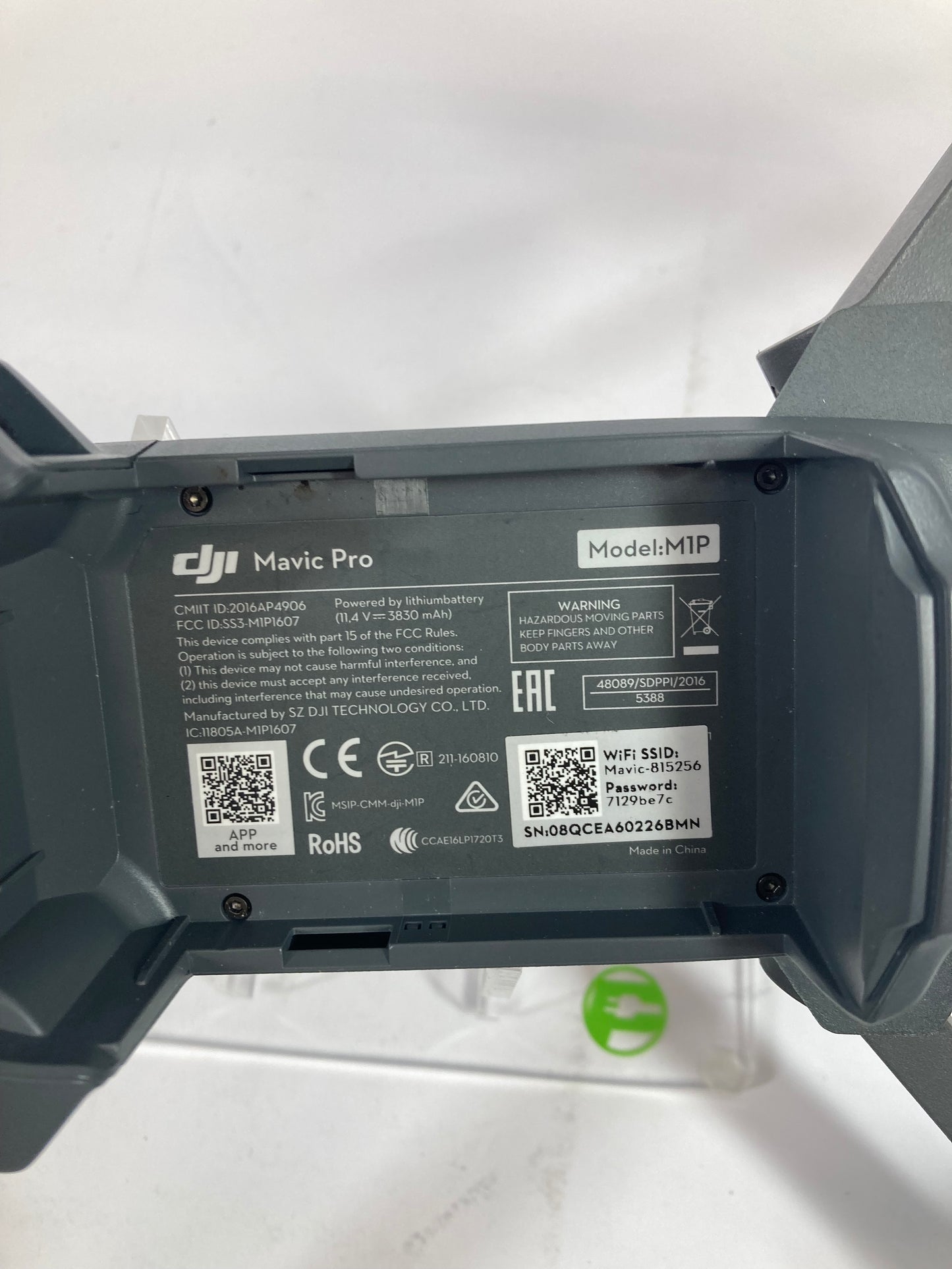 DJI Mavic Pro 4K Quadcopter Camera Drone M1P with Controller, Batteries & More