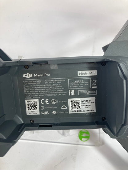 DJI Mavic Pro 4K Quadcopter Camera Drone M1P with Controller, Batteries & More