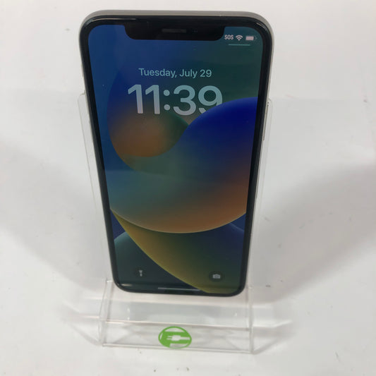 Unlocked Apple iPhone X 64GB 16.7.11 Silver NQAK2LL/A