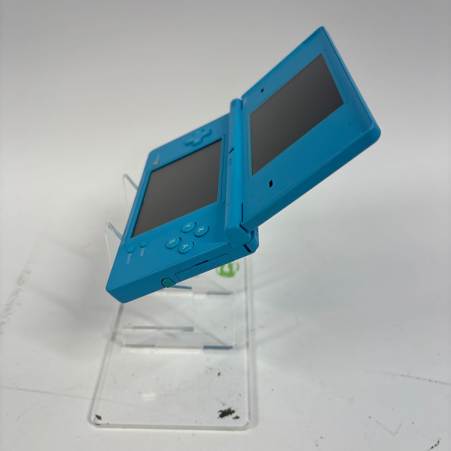 New Nintendo DSi DSi Handheld Game Console TWL-001 Aqua Blue Open Box