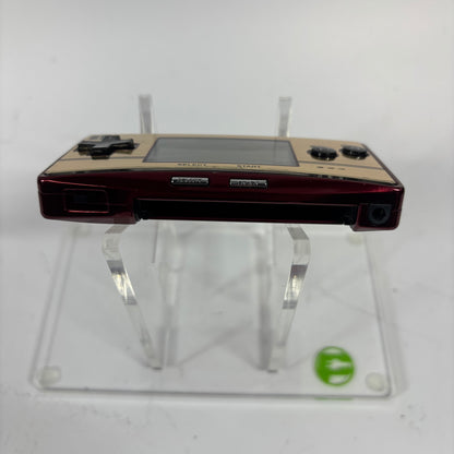 Nintendo Game Boy Micro Handheld Game Console OXY-001 Black With 2 OEM Faceplates