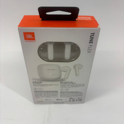 New JBL Tune Flex Earbuds White JBLTFLEXWHTAM