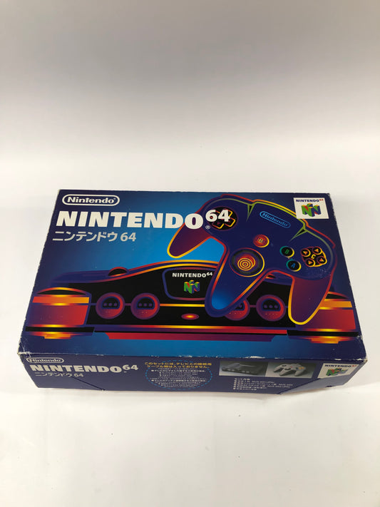 Nintendo 64 NUS-S-HA (JPN) Black Japan Nipponese Version Open Box