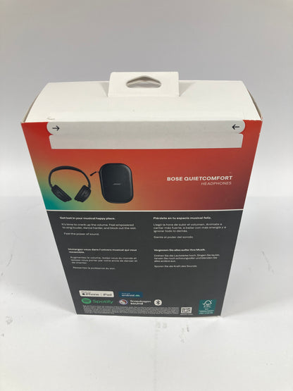 New Bose QuietComfort Black Headphones 884367-0100