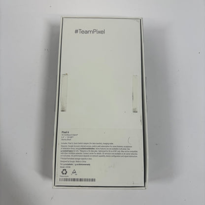 Unlocked Google Pixel 6 128GB Black G9S9B