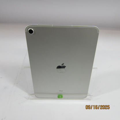 WiFi Only Apple iPad 10th Gen 64GB 18.6.2 Silver MQ6J3LL/A