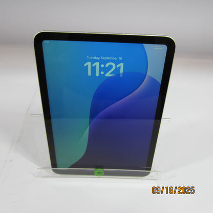 WiFi Only Apple iPad 10th Gen 64GB 18.6.2 Silver MQ6J3LL/A