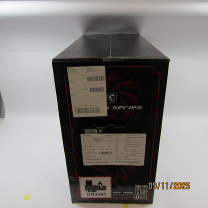 New MSI Codex Z2 Ryzen 7 8700F 4.20GHz 32GB RAM 2TB SSD MSI GeForce RTX 5070