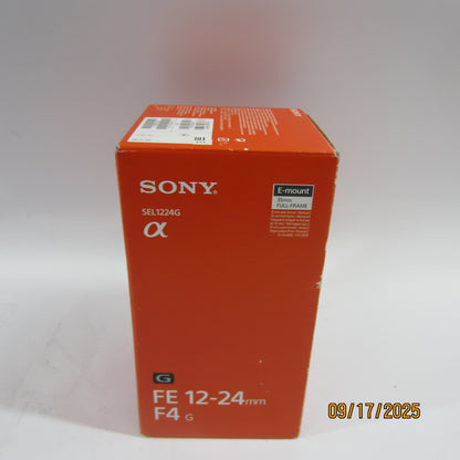 Sony FE 12-24MM 12-24mm f/4 E-Mount Full-Frame Lens FE 12-24MM