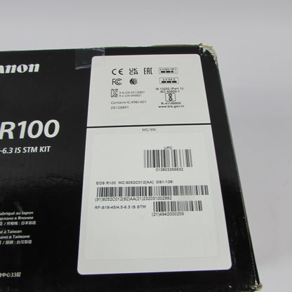 Canon EOS R100 24.1MP Digital SLR DSLR Camera