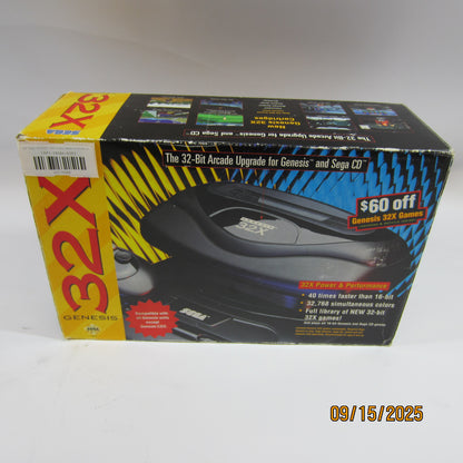 New Sega Genesis 32X Video Game Console Only Black MK-84001