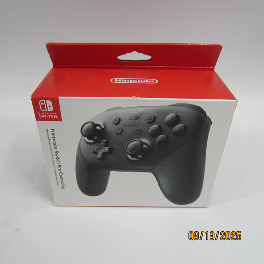 New Nintendo Switch Pro Controller Black HAC-A-FSSKA-USZ