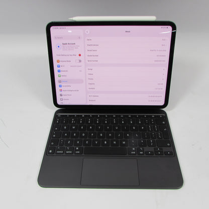 WiFi Only Apple iPad Pro 11" M4 256GB with Folio Case and Apple Pencil