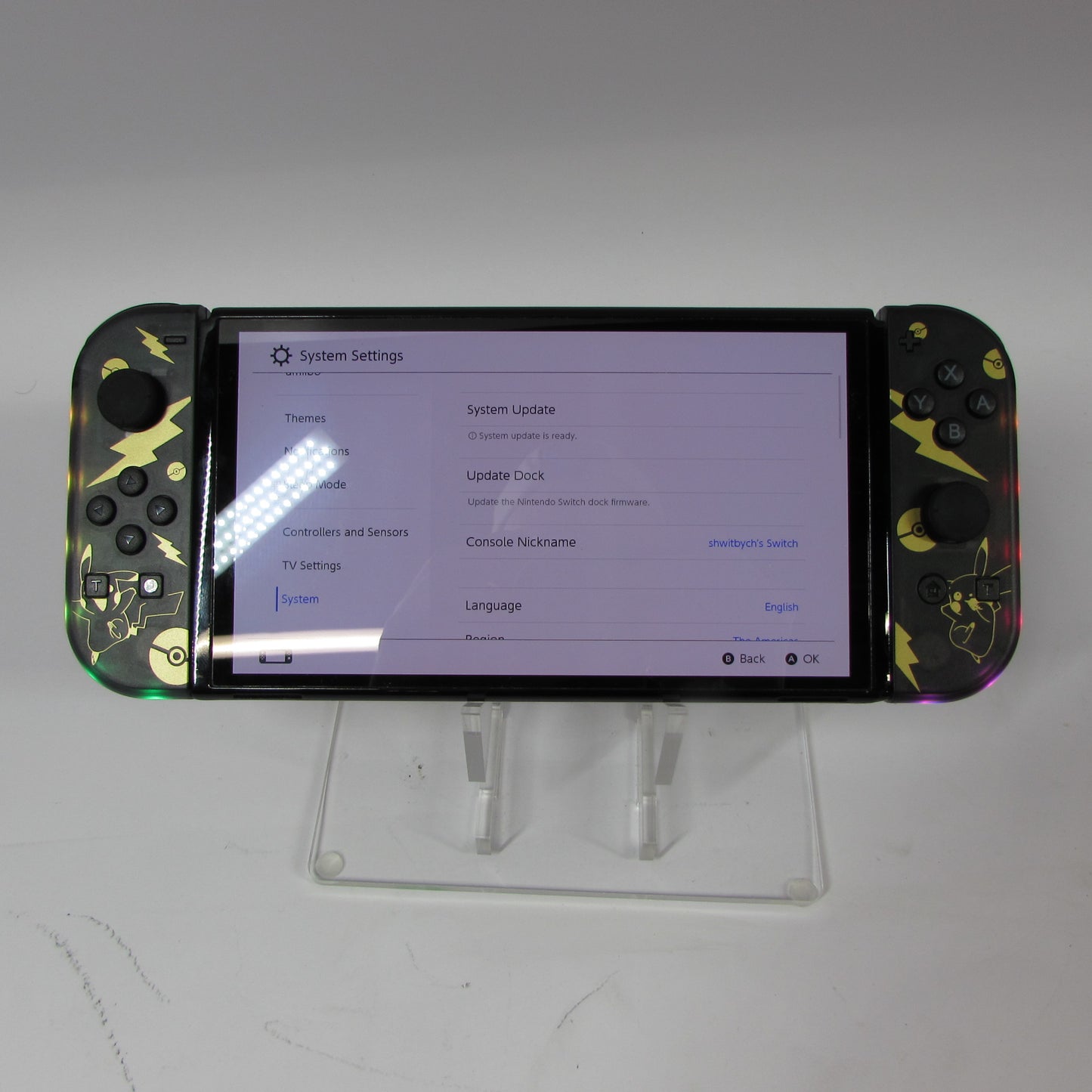 Nintendo Switch OLED Video Game Console HEG-001 Black
