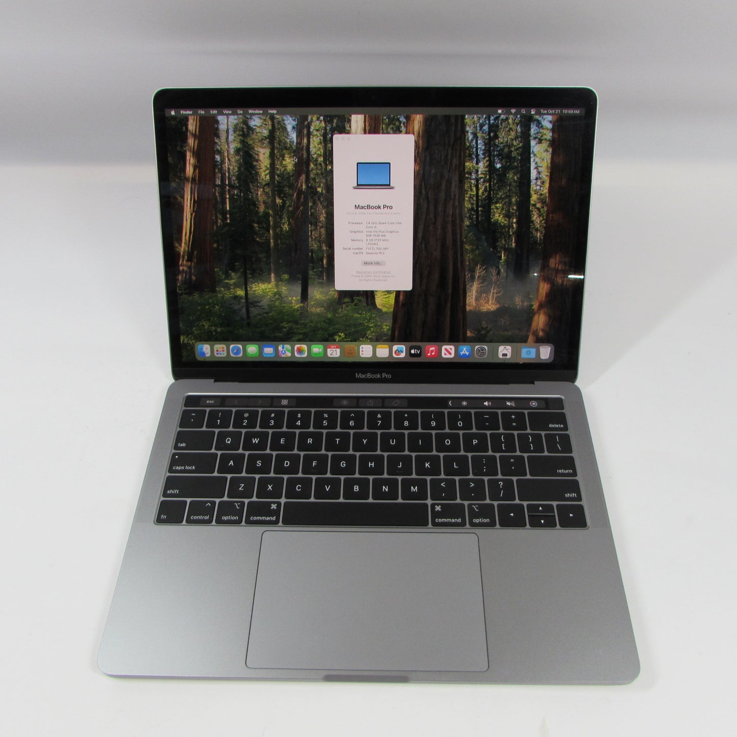 2019 Apple MacBook Pro 13.3" i5 1.4GHz 8GB RAM 128GB SSD Space Gray A2159