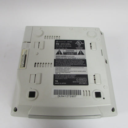 Sega Dreamcast Video Game Console White MK-5000 With 2 Controllers