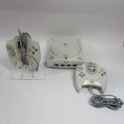 Sega Dreamcast Video Game Console White MK-5000 With 2 Controllers