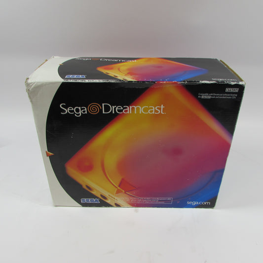 Sega Dreamcast Video Game Console White HKT-3020 With 2 Controllers