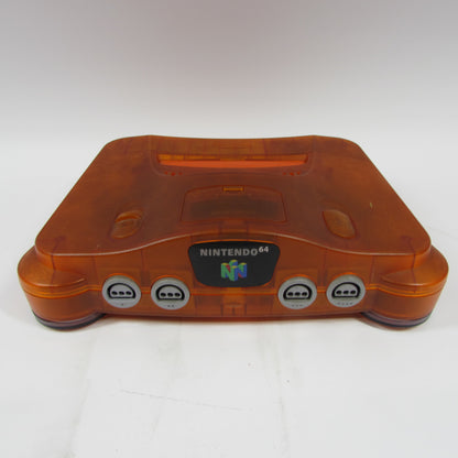 Nintendo 64 N64 Video Game Console NUS-001 Fire Orange