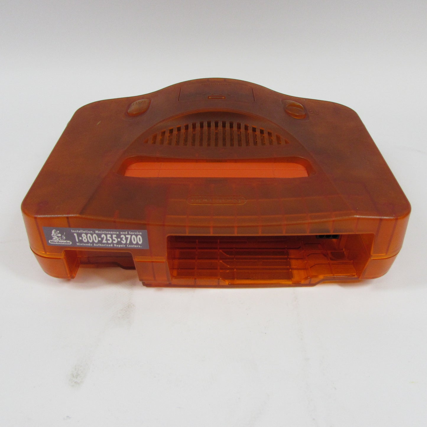 Nintendo 64 N64 Video Game Console NUS-001 Fire Orange