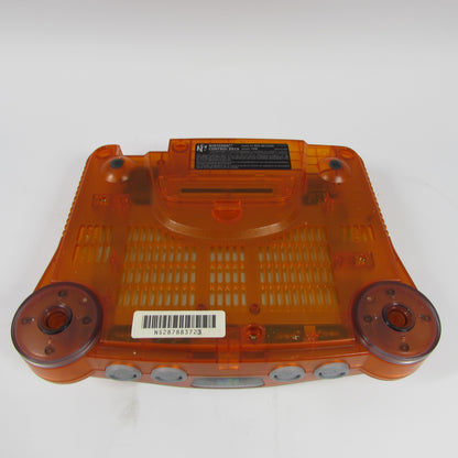 Nintendo 64 N64 Video Game Console NUS-001 Fire Orange