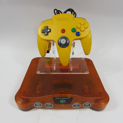 Nintendo 64 N64 Video Game Console NUS-001 Fire Orange