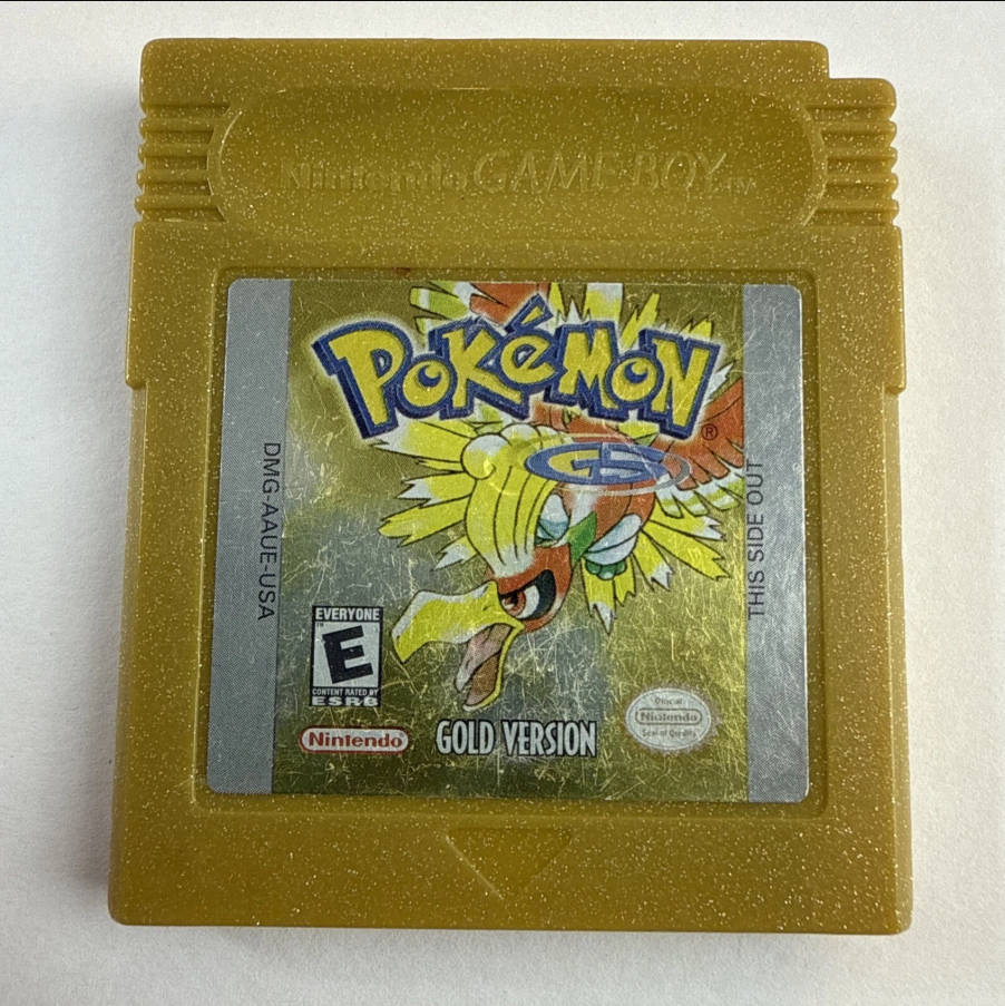 Pokemon Gold (Nintendo GameBoy Color, 2000)